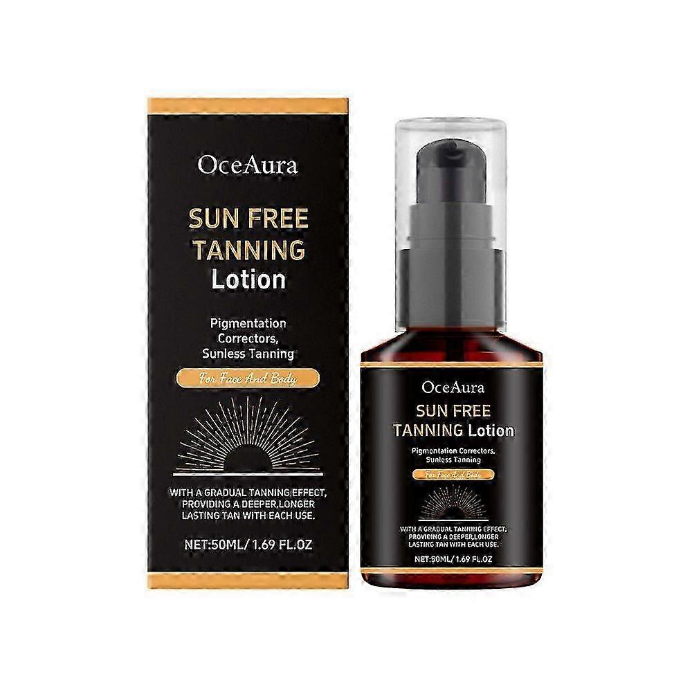 Face Tanner - Quick Self Tanning Lotion - Bronzing Face Lotion - Sunless Self Tanner - Moisturizing Bronzing Lotion for Face & Body - Self Tan Acceler