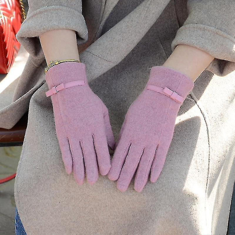 Elegant Fashion Wool Touch Screen Gloves - Winter Warm
