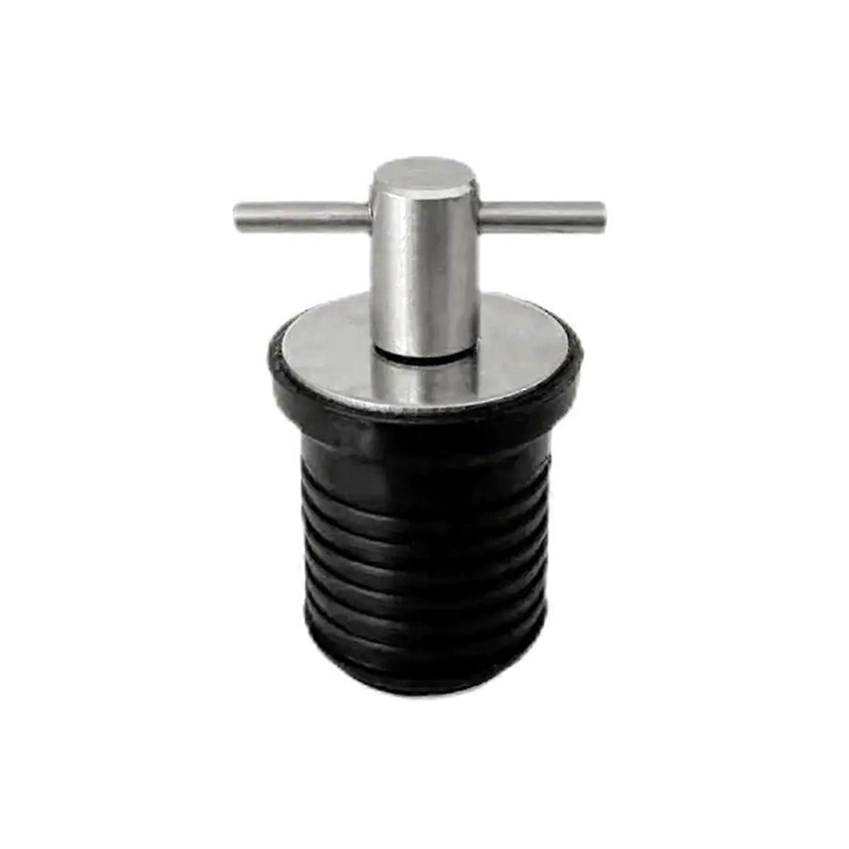 Adjustable T-Handle Twist-in Boat Drain Plug Bung Socket for Kayak Canoe Marine Yacht Speedboat Boa