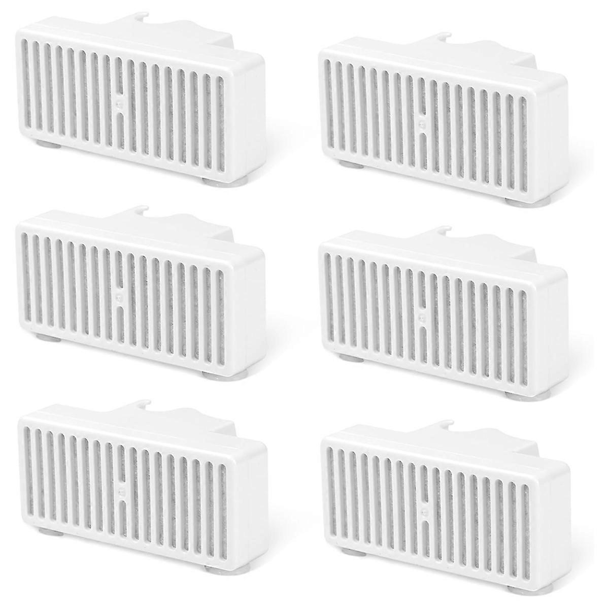 T-Shaped Filters Replacement Pet Water Fountain Filter Refill 6PCS