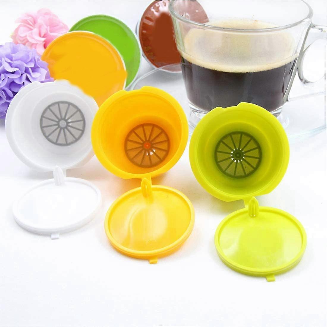 3 Pcs Coffee Capsules Refillable Coffee Capsules Pods for 