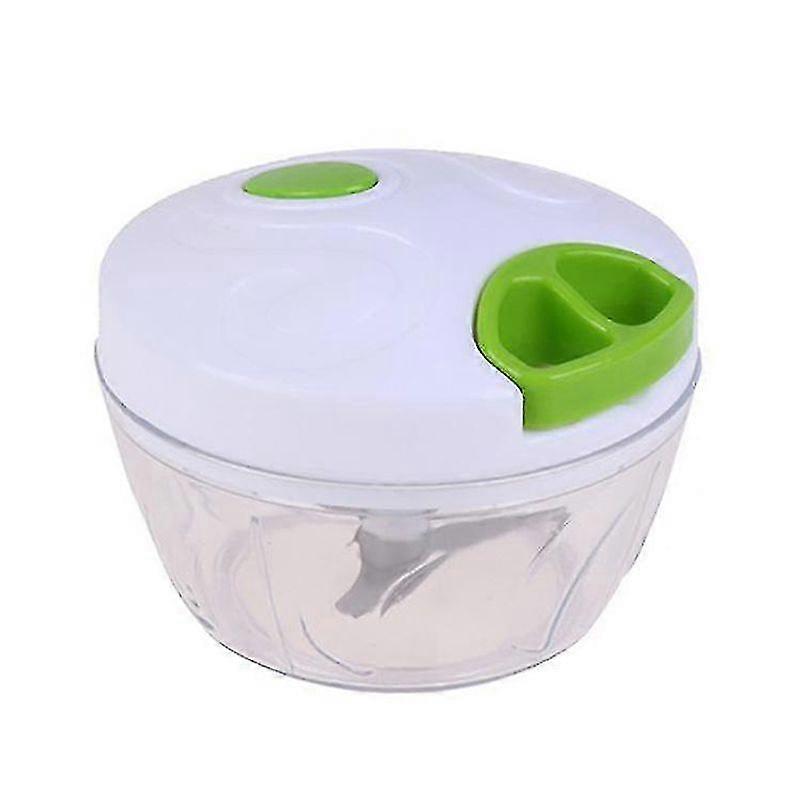 Automatic Cooker Function Meat Grinder Vegetable Cutter Mesh Garlic Press(White)