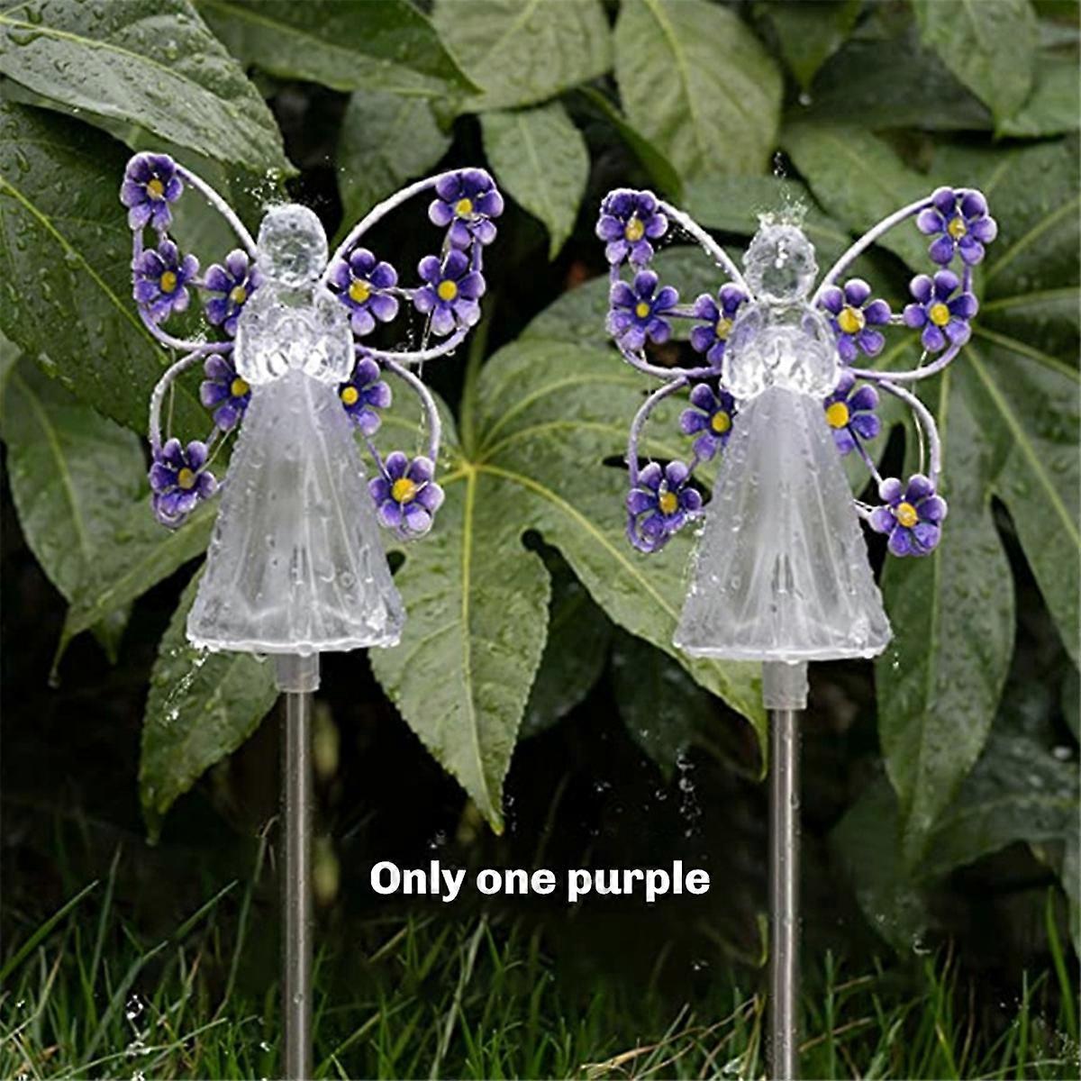 Vanntette solcelledrevne englelys utendørs englefe-landskapslys, A