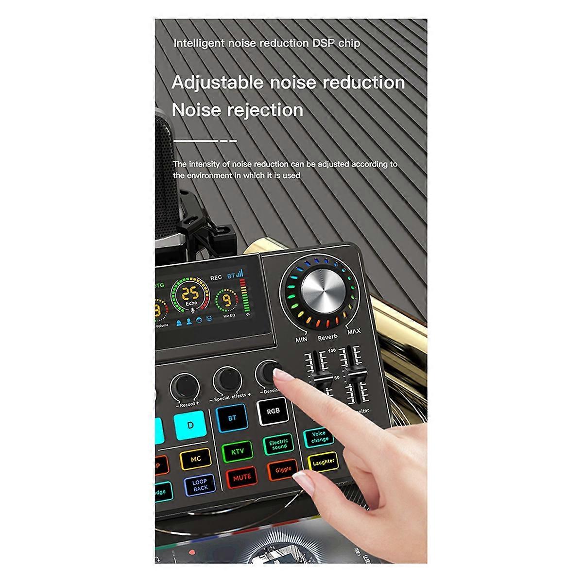 F668 Electronic Tone Sound Card Audio 48V Power Supply