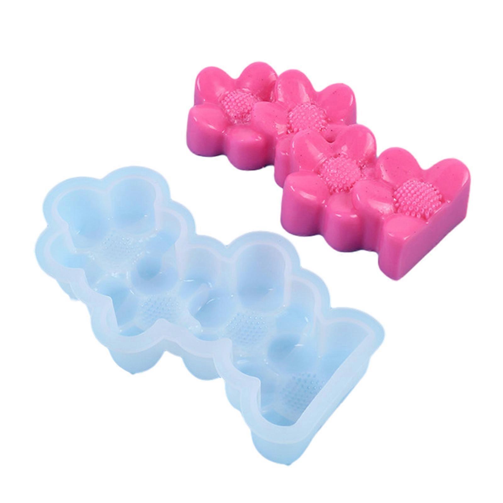 Cactus Heart Flower Silicone Molds DIY Epoxy Resin Molds Table Ornament Mould Candle Plasters Making Tool Easy to Clean