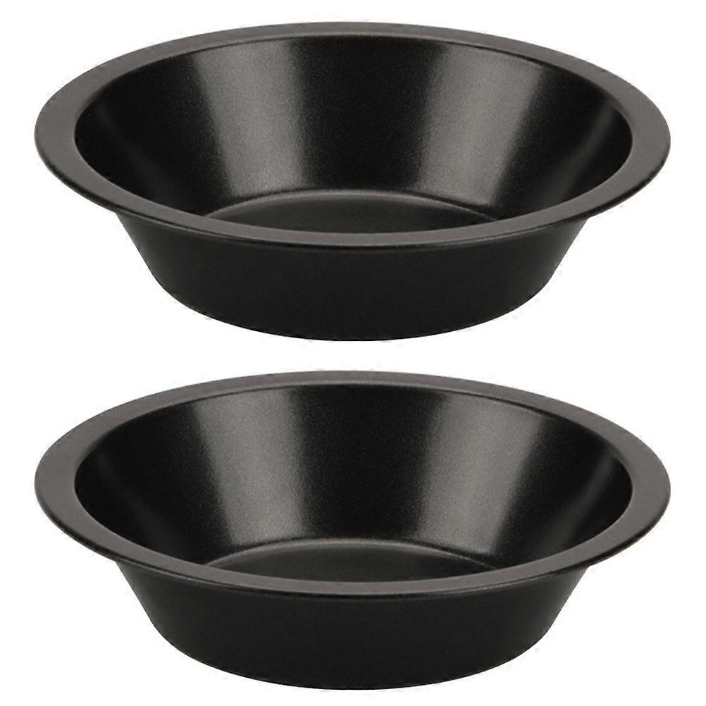 2szt Bakeware Pizza Tray Okrągły Non-stick Pizza Cake Pieczenie Patelnia Narzędzia do pieczenia