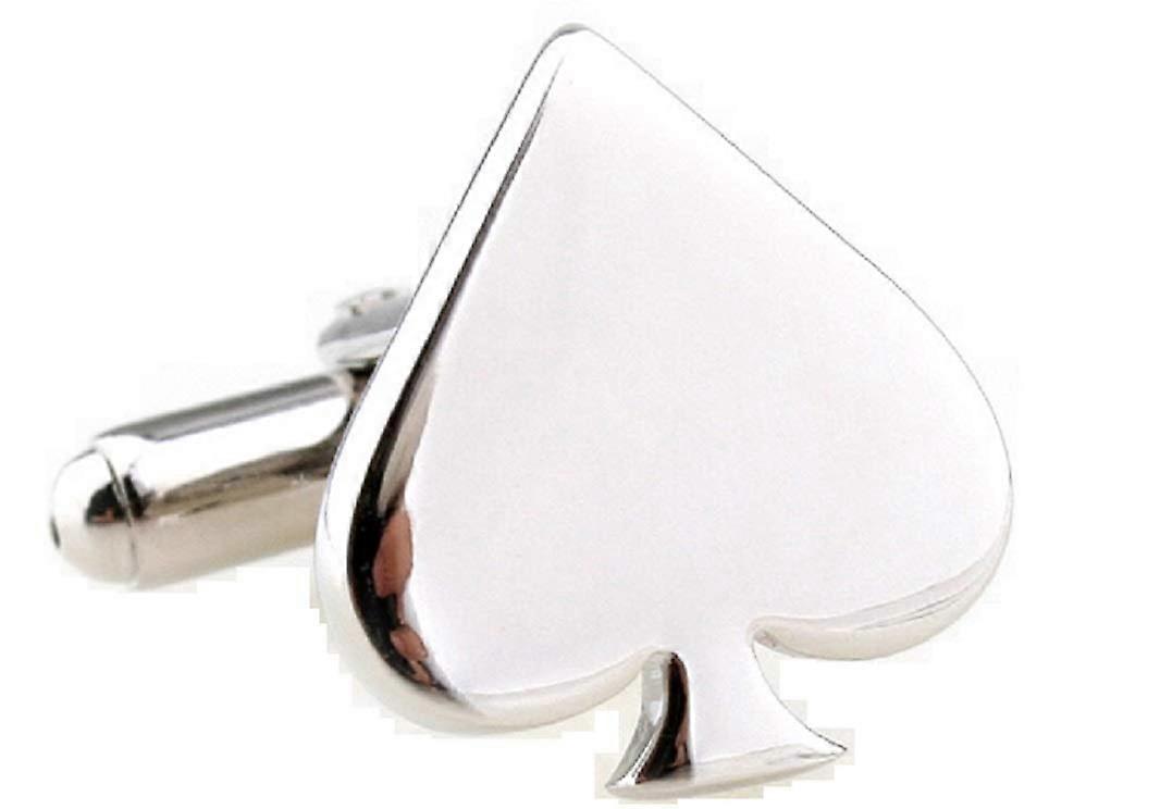 Cufflinks Gift Presentation Set for Men, Silver Finish, Classic Style, Elegant Design, Perfect for Formal Occasions