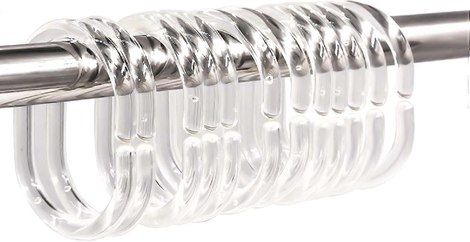 Shower Curtain Rings, Rustproof, Creative Design