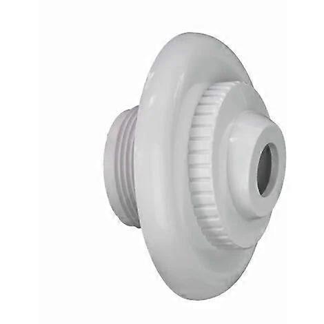 Adjustable discharge nozzle for swimming pool - White