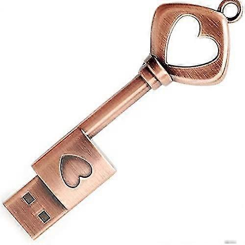 الحب عقدة فلاش محرك القلب على شكل USB الإبهام محرك المعادن الرمز البريدي محرك الرجعية عيد ميلاد الأربعاء