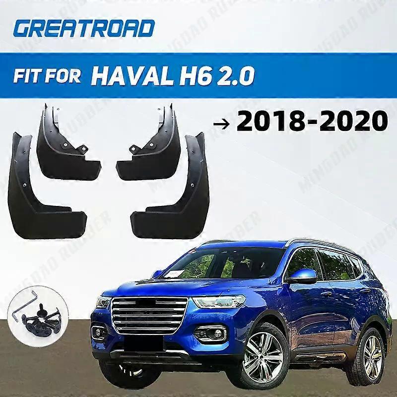 Pour Haval H6 2.0 2018 2019 2020 Bavettes Garde-boue Garde-boue Garde-boue Garde-boue Garde-boue Accessoires de voiture d’aile