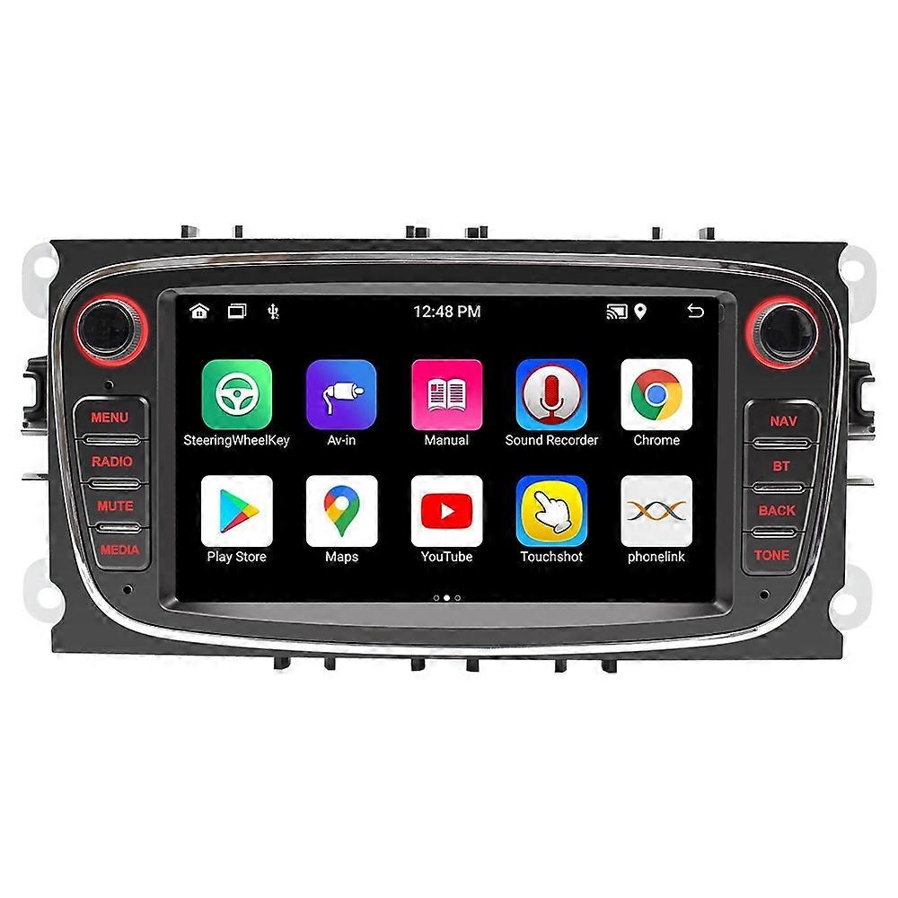 For Ford Focus 7 Inch HD Android Navigation Bluetooth RDS Radio 2+64G