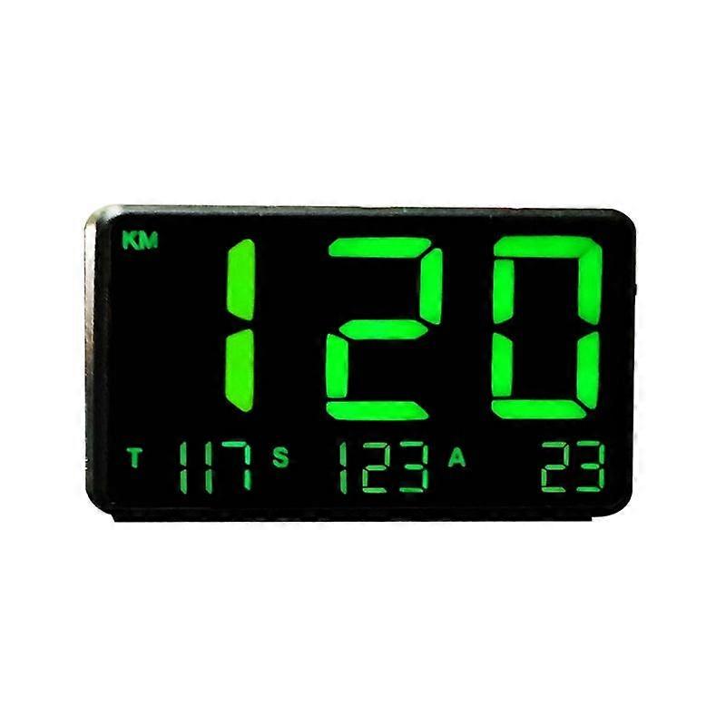 HUD GPS Speedometer Auto Overspeed Warning Digital Car Speed Display Compass