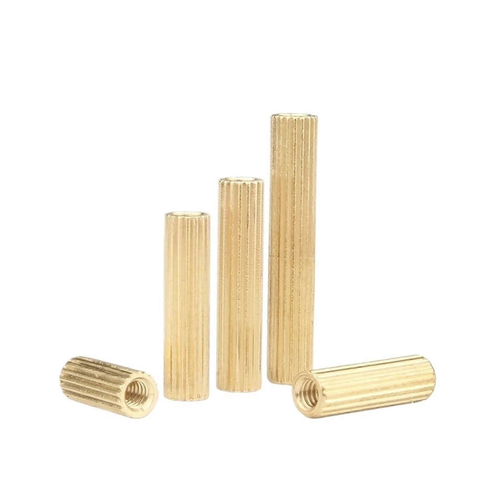 M2 Brass Round Standoff Spacer 3mm to 22mm Length 2mm Thread for PCB Motherboard 100pcs M2x20 Specifications