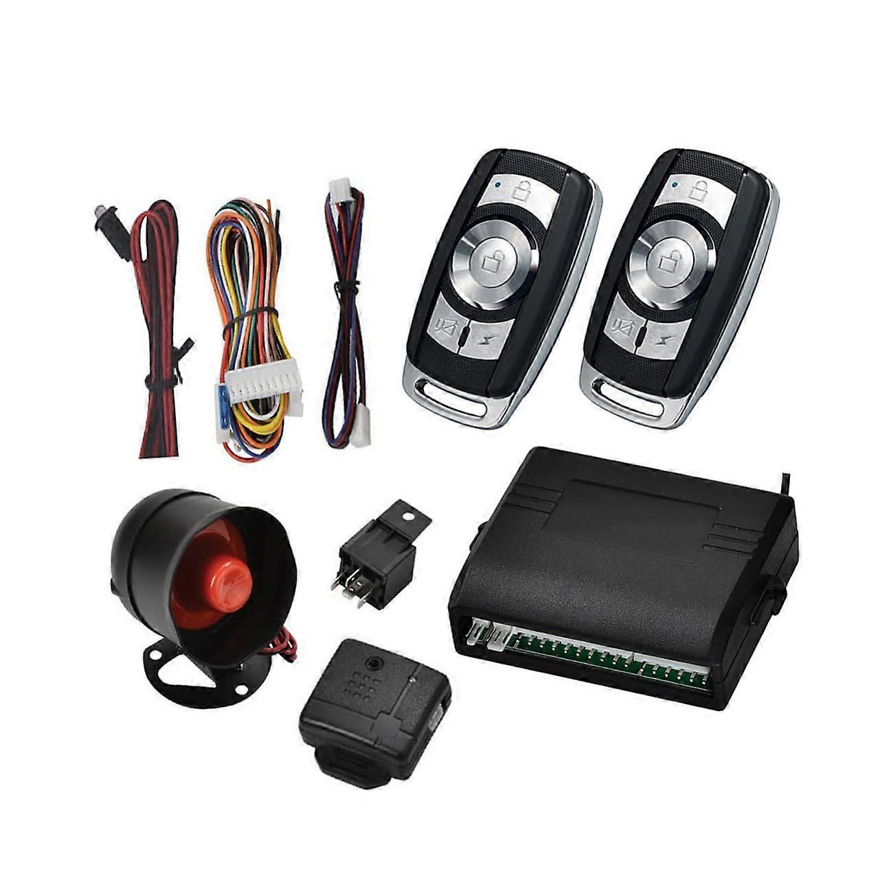 Car Alarm AntiTheft Device 12v Security System Vibration Alarm Easy Control