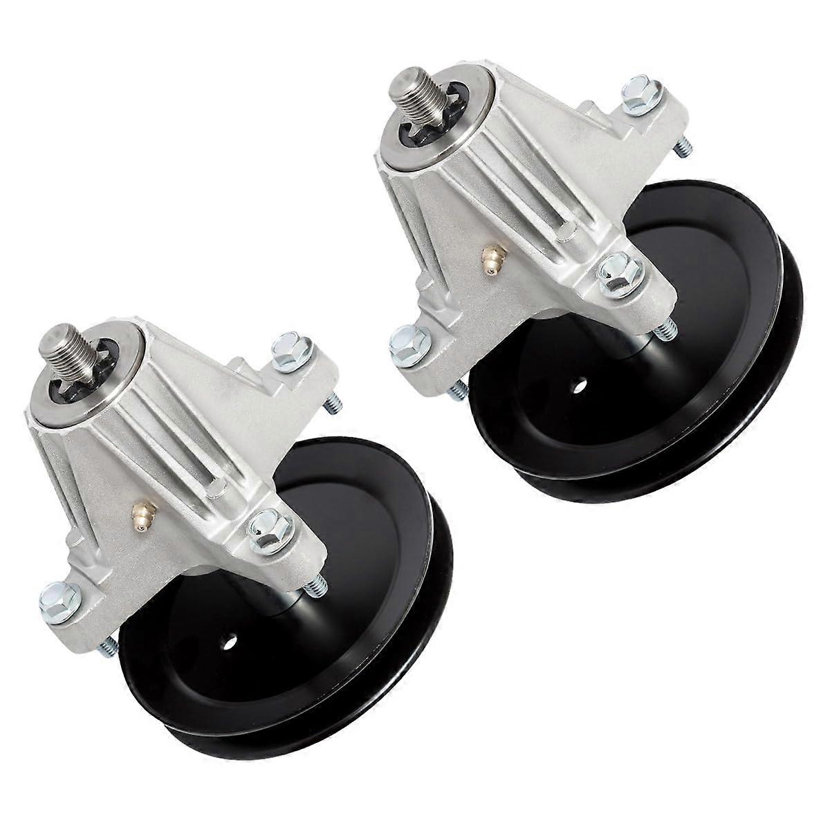 91806991 61806991 Lawn Mower Spindle Assembly Fit for Cub Ca det Craft sman Troy B ilt T1000 T1200 T1400 T1800 42 inch Lawn Mower Deck (2 Pack)