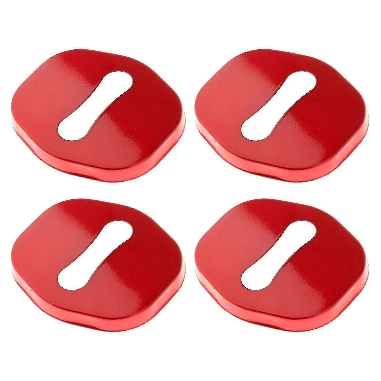 decoration Latches Cover Protector trim decor-color: Red