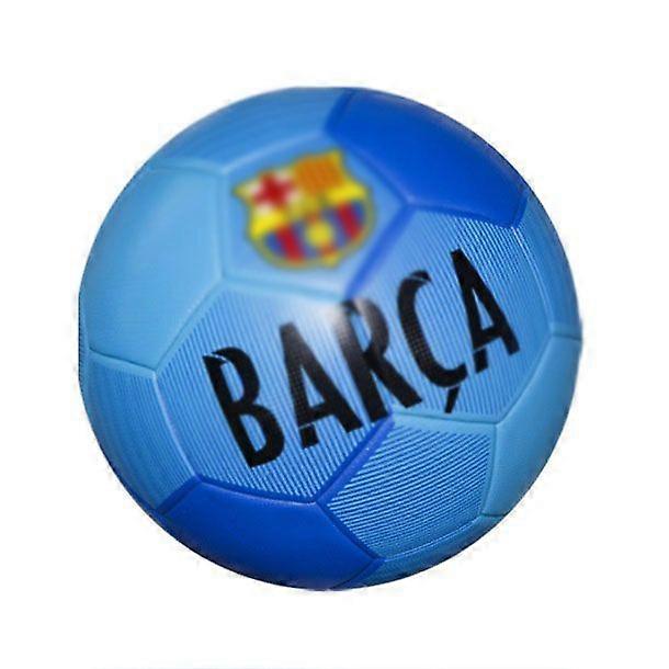 Barcelonan sininen jalkapallo-ottelun harjoittelu PU-jalkapallo