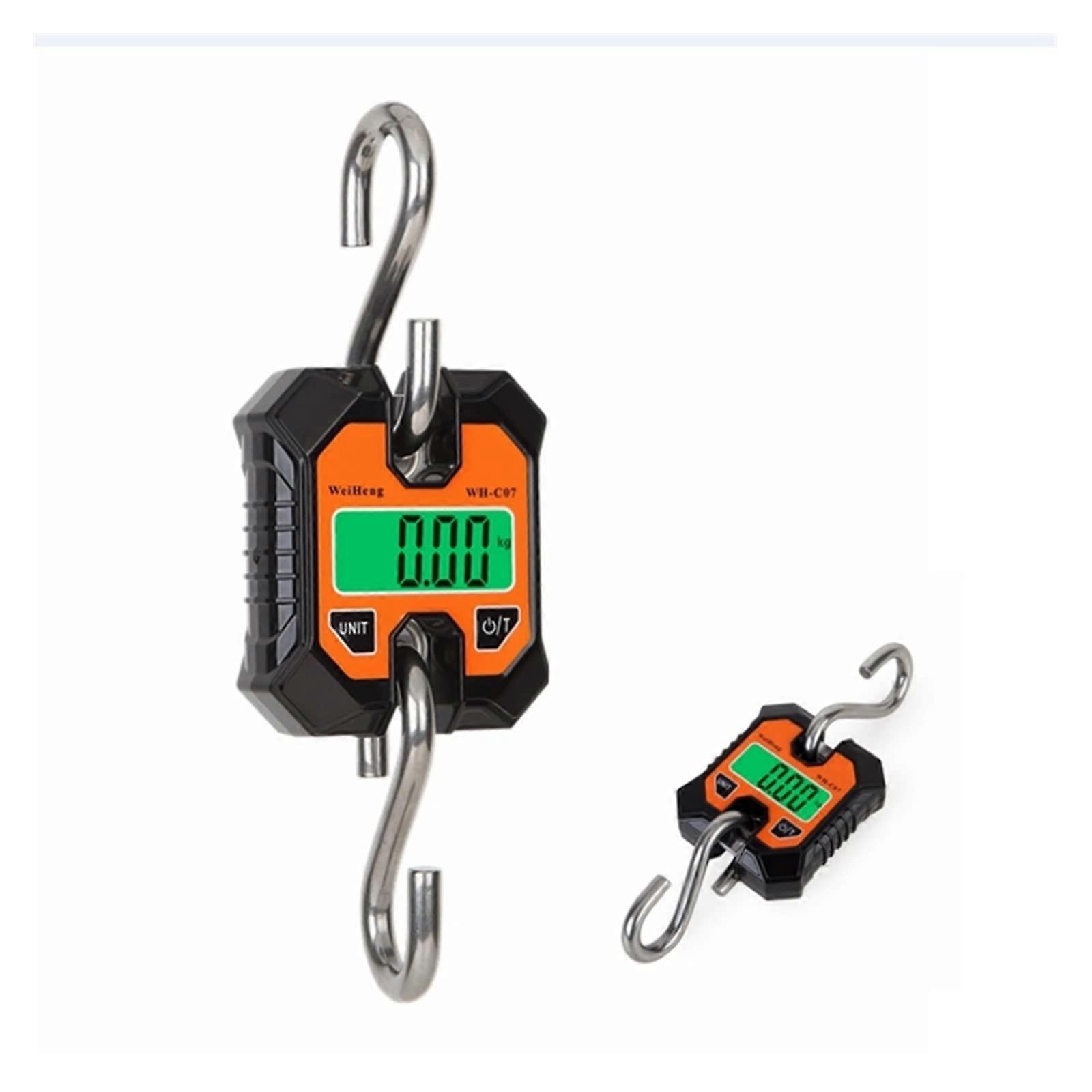 High Precision and Sturdy 100kg Mini Electronic Crane Scale Hanging Weighing Hook