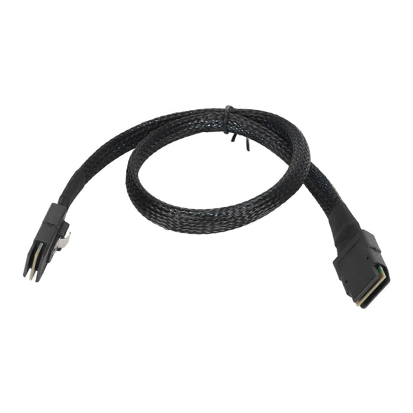 Mini SAS SFF 8087 Dual Straight Head Computer Server Motherboard Connected to Array Card Data Cable
