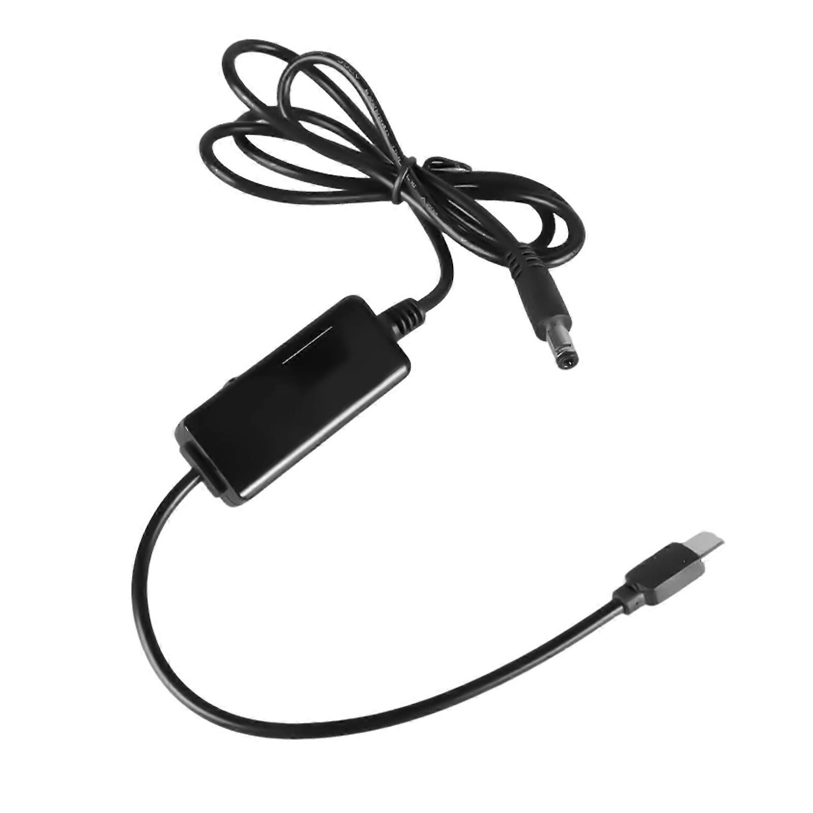 118cm USB C to DC5.5x2.1mm Charging Cable Wire with Adjustable Voltages 5V 9V 12V 15V 20V Input for Laptops and More