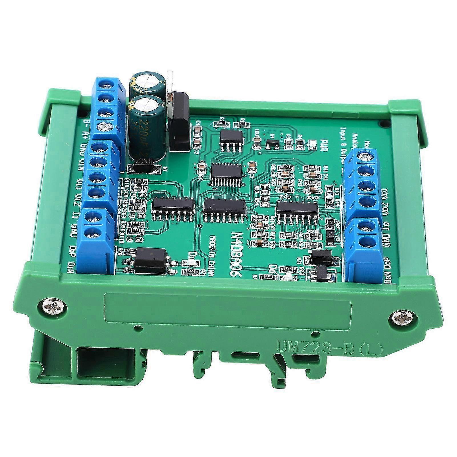 Analog Digital Input Output Module with Shell 8Channel RS485 DC12V N4DBA06 14-34MA
