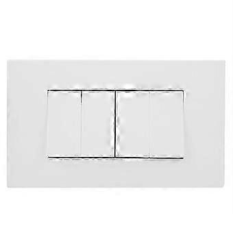 Wireless Gang) Remote Control Kinetic Self-powered No Battery Wall Light Smart Switch(Four