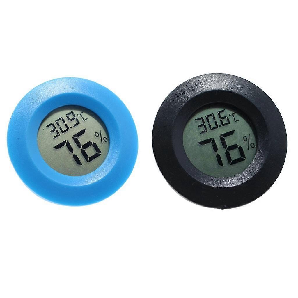 2Pcs 2Pcs Room Thermometer Humidity Hygrometer For Reptile Tank Vivariums