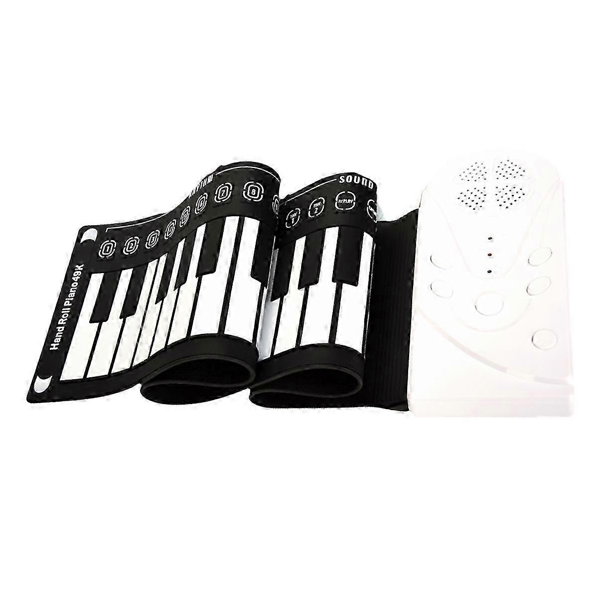 Roll Up Piano 49 Tasten E-Piano Keyboard Tragbare Tastatur Piano Keyboard Keyboard Piano für Anfänger