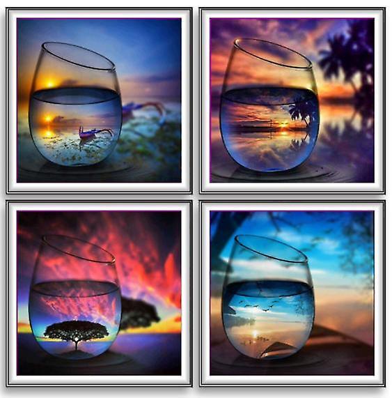 5D DiamantMalerei Glas 4 Modell