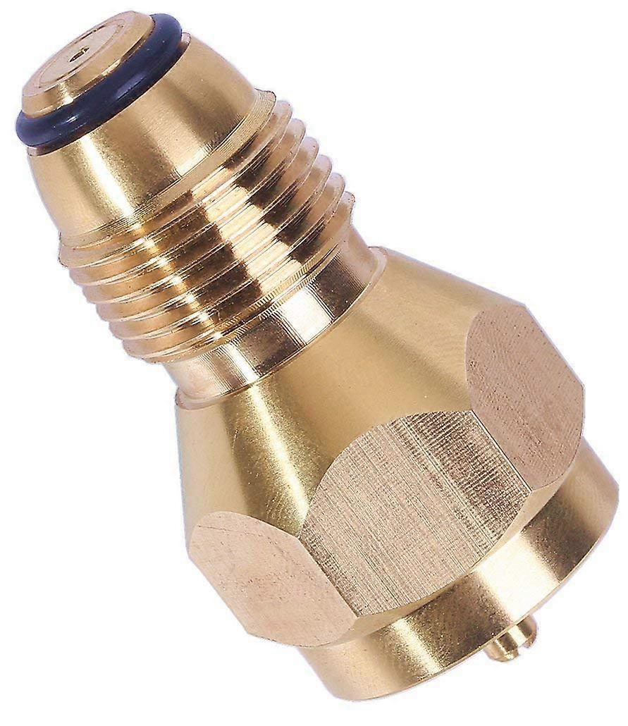 Universal Safest Propane Gas Refill Adapter for 1lb Tank Solid Brass