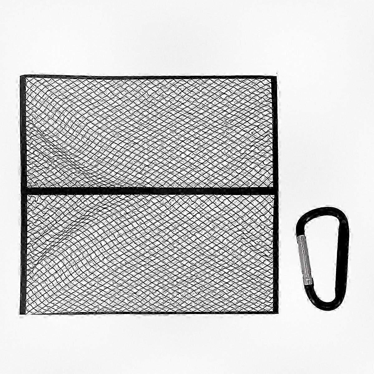 Stretchable Pickup Truck Bed Cargo Mesh Net, 4x4ft Expands to 8x8ft, Heavy Duty Elastic Storage Net for Vehicle Transport 2025