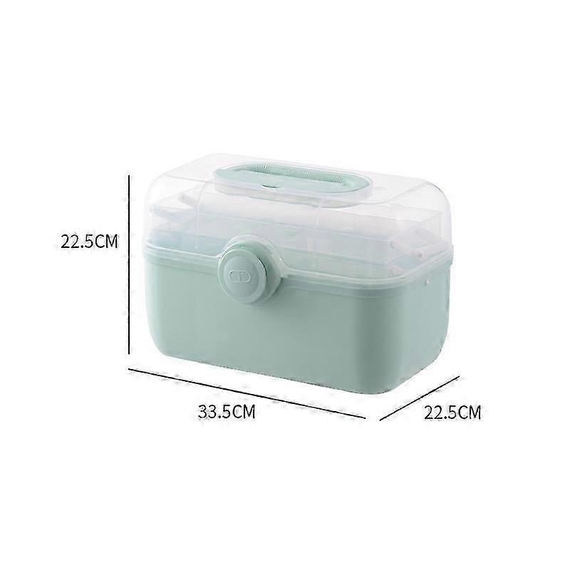 Household medicine box, medicine storage box, large-capacity multi-layer portable medical medicine box