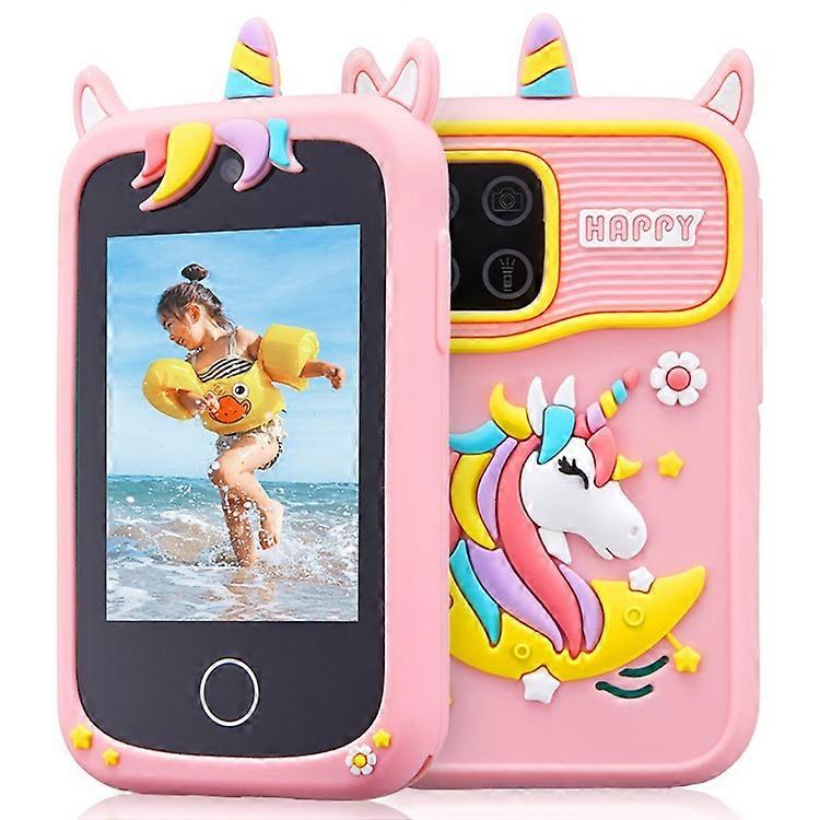 Z10 X Type 2,8 pouces Écran tactile Enfants Jouet Téléphone Appareil photo Double Objectif Enregistreur Vidéo avec Flash