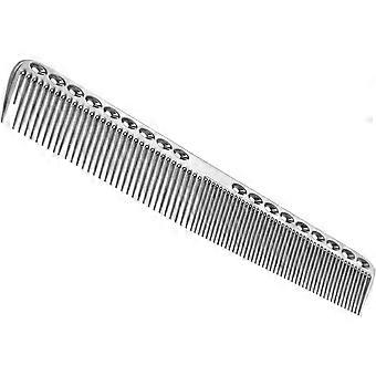 Aviation Aluminum Metal Hair Cutting Comb Hairdressing Comb(8.4x1 inch, Silver)