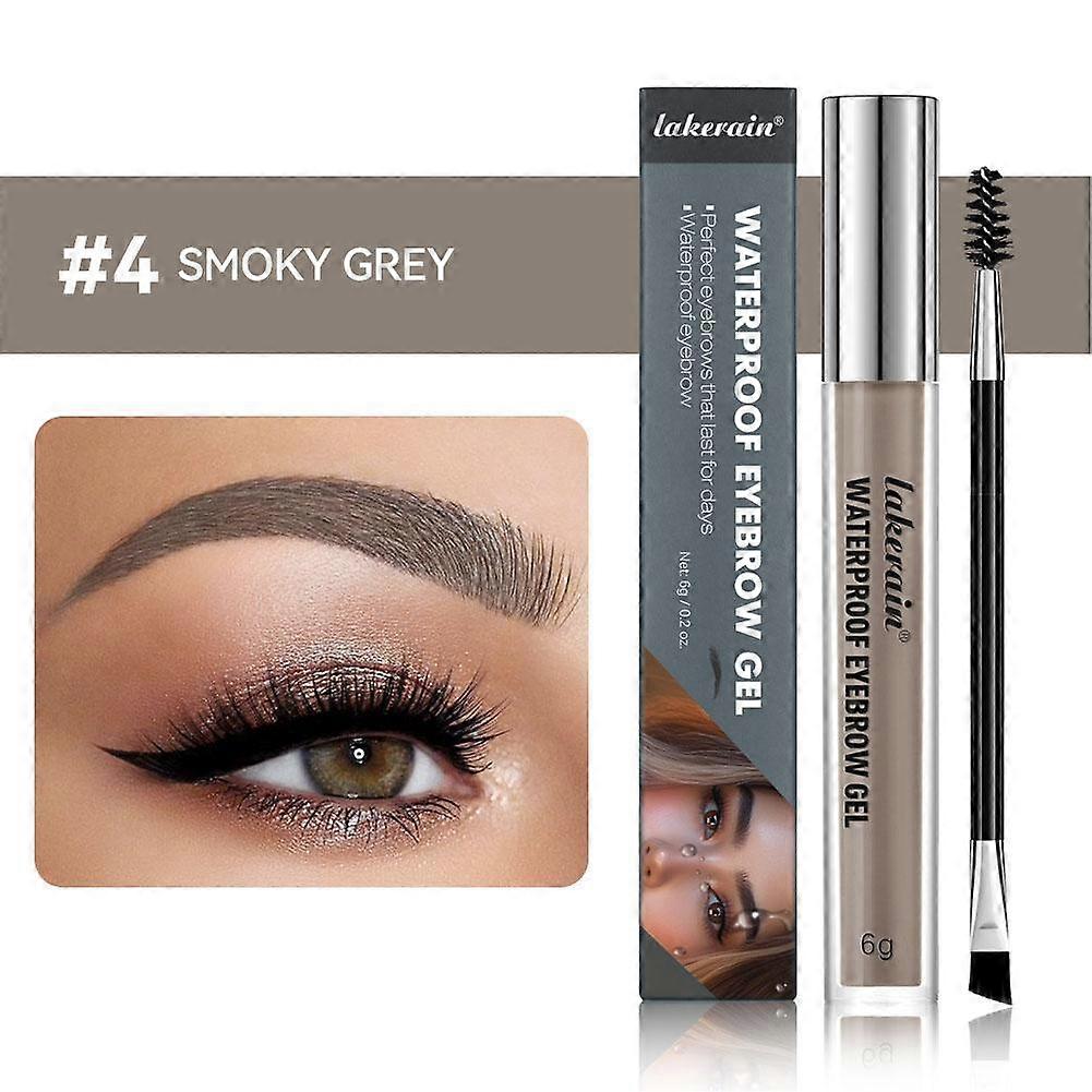Waterproof eyebrow glue #4 (D) $ Waterproof eyebrow glue Eyebrow dyeing and shaping Easy to color Long-lasting waterproof eyebrow dyeing glue 6g