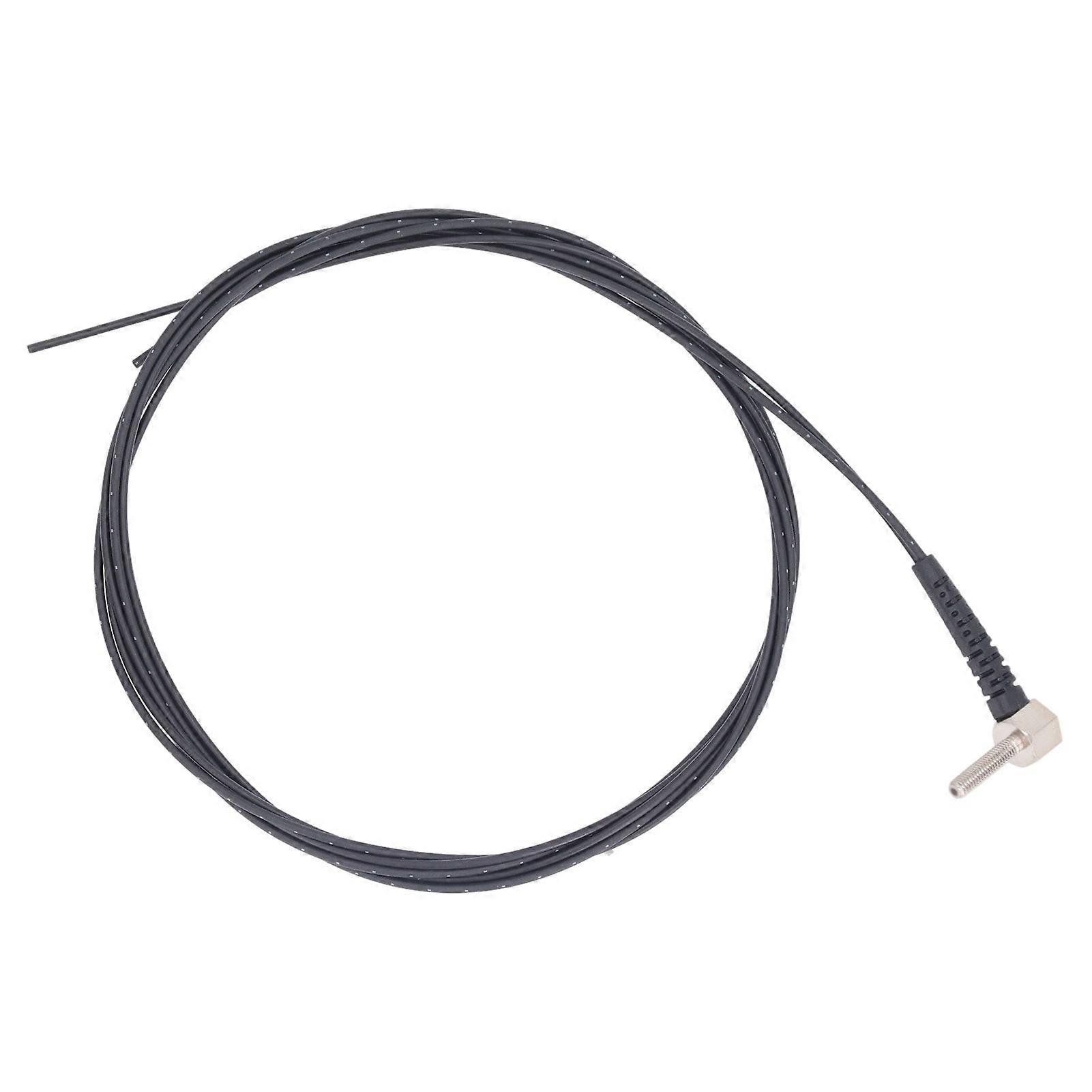 Fiber Optic Sensor 0 to 530mm Detection Range M3 Reflective Type Optical Fiber Probe Sensor Cable 