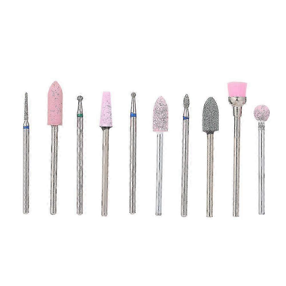 2025 10pcs Nail Buffer Bit For Nail Cutter, #1