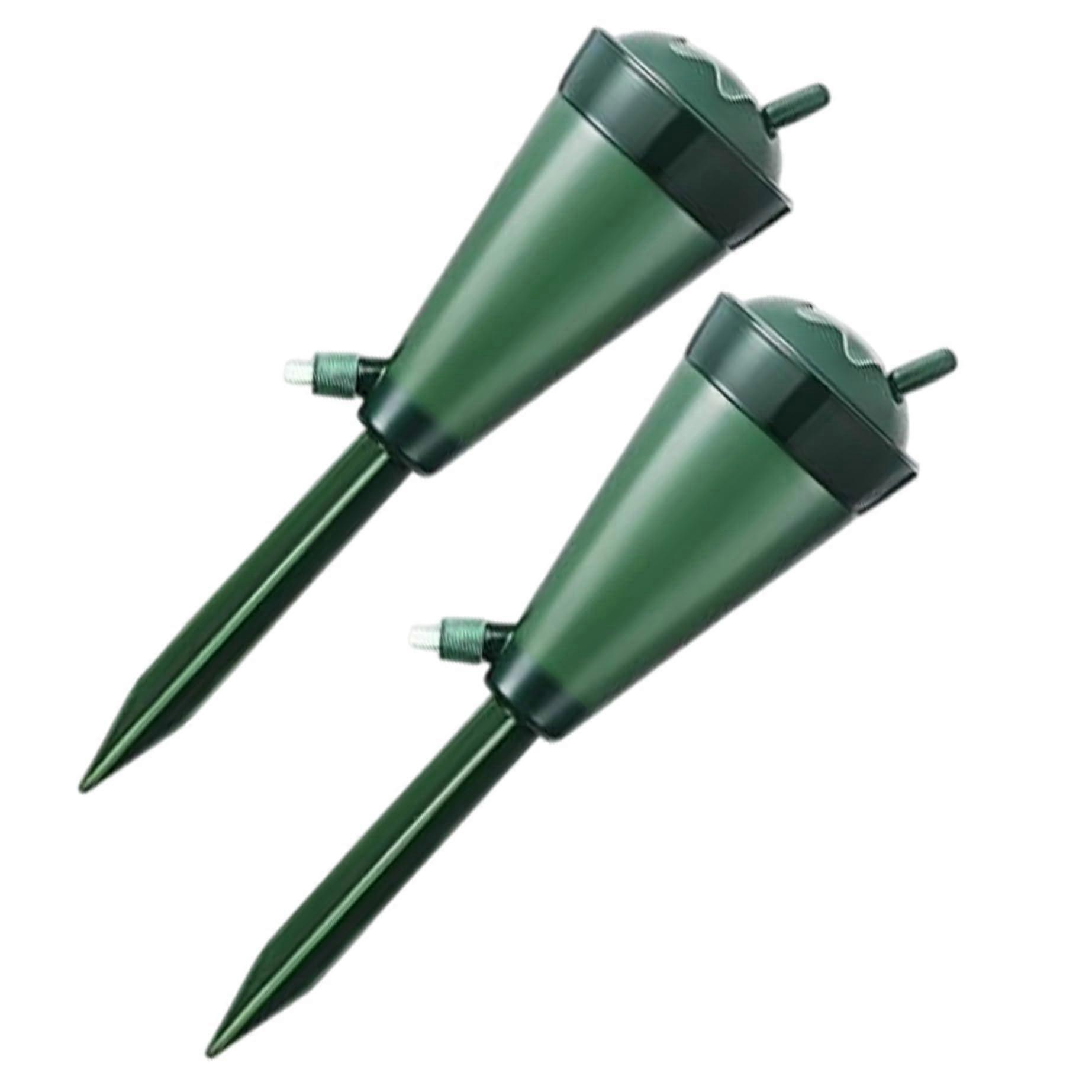 Self-Watering Planter Inserts 2pcs, 200ml Adjustable Slow Release Plant Watering Devices for Potted Plants, Plastic Compatibility