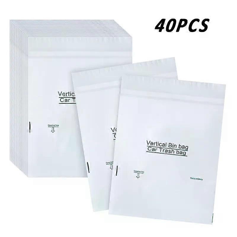 Spill-proof Self-adhesive Big Capacity Car Litter Bag Disposable Suitable for Home Kitchen Office Disposable Car Garbage Ba