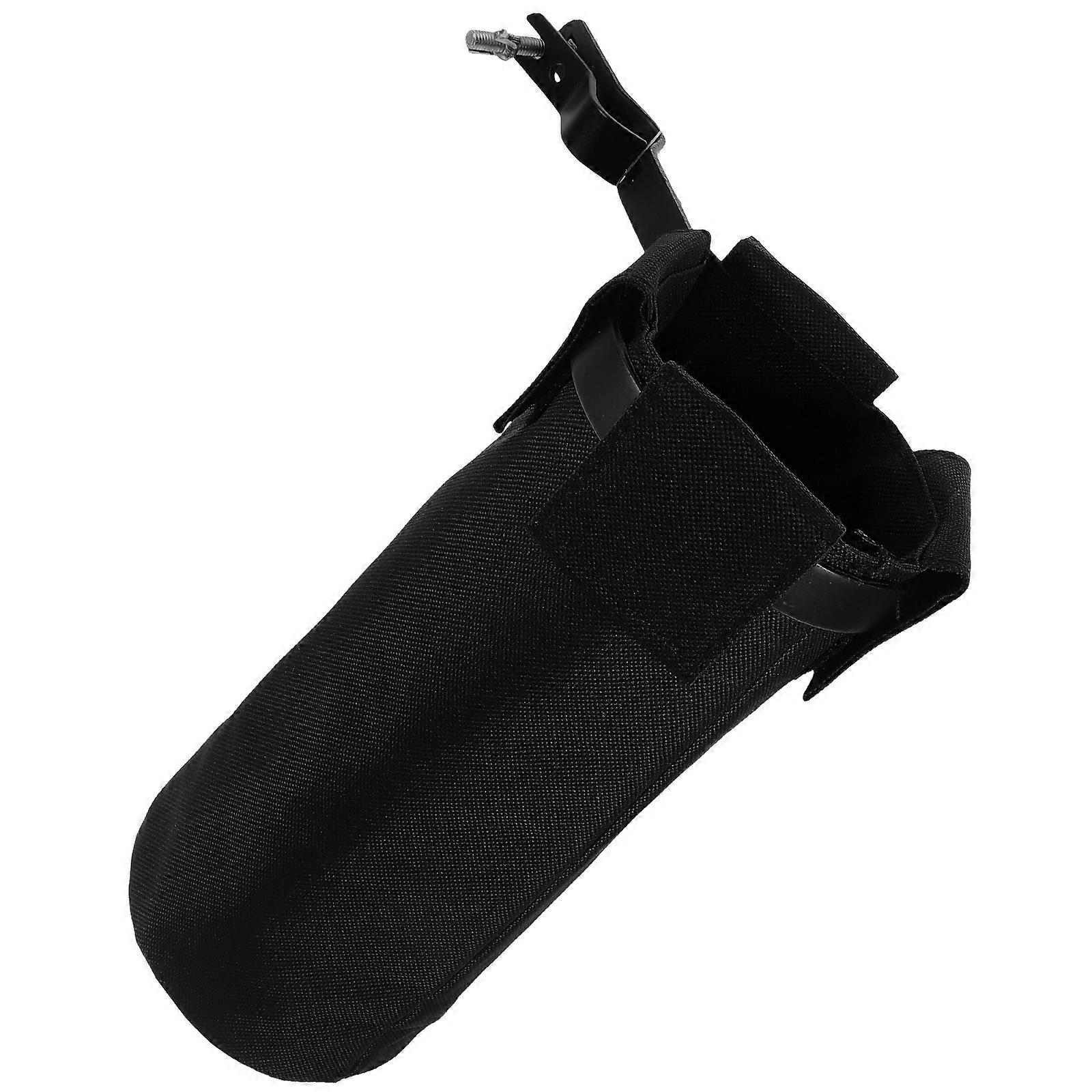 Drumstick Organizer Portable with Strap and Clamp for Drummers Practice Room 9.8 9.4 3.9in Black 1Pack