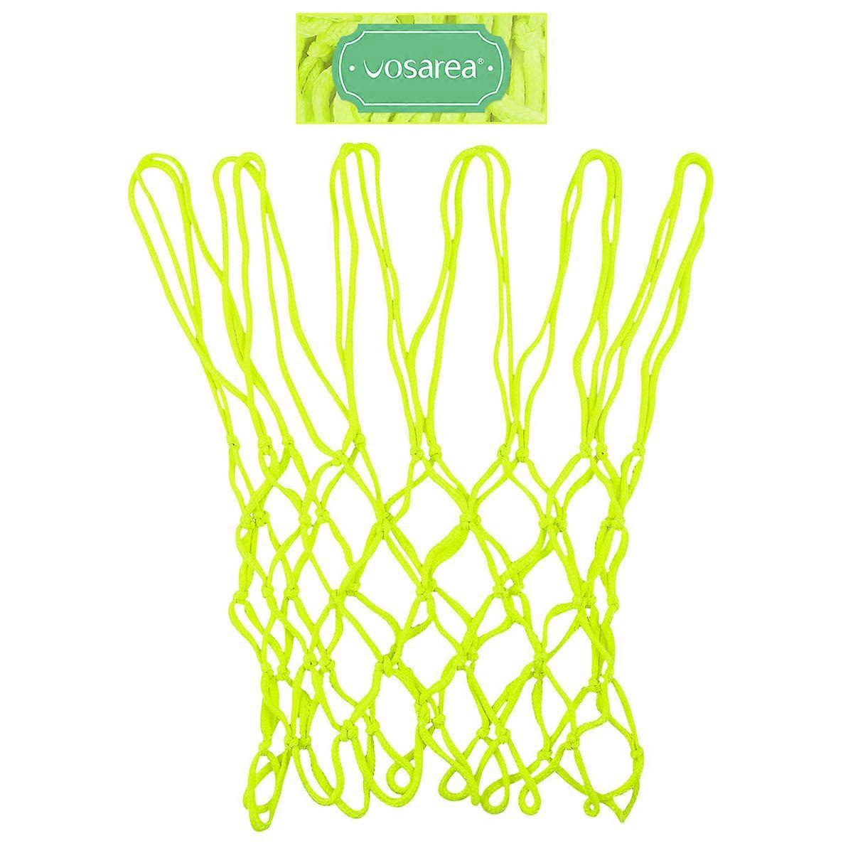 Glow Basketball Net Heavy-Duty Weather-Proof Players 1Pcs