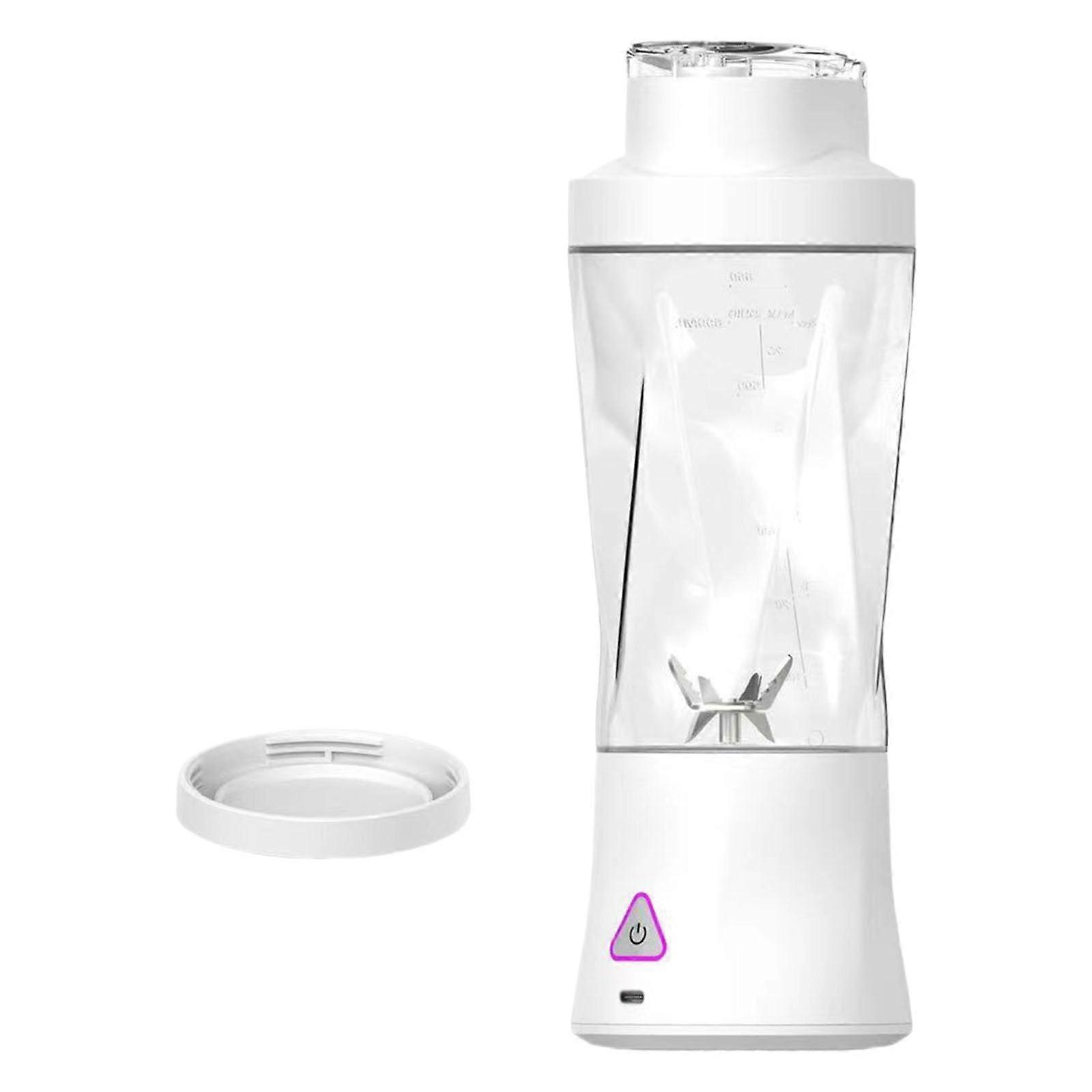 Portable USB Rechargeable Juicer 700ml Capacity Fruit Juicing Cup For Travel And Office White