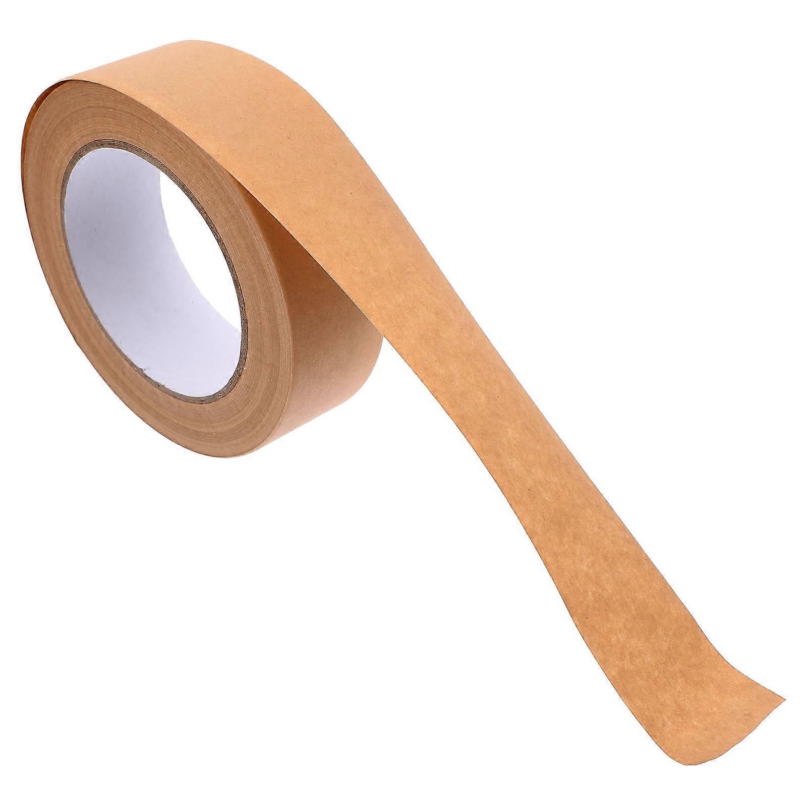 Kraft Paper Sealing Tape Carton Boxes Transportation High Viscosity Writable Surface 1 Roll