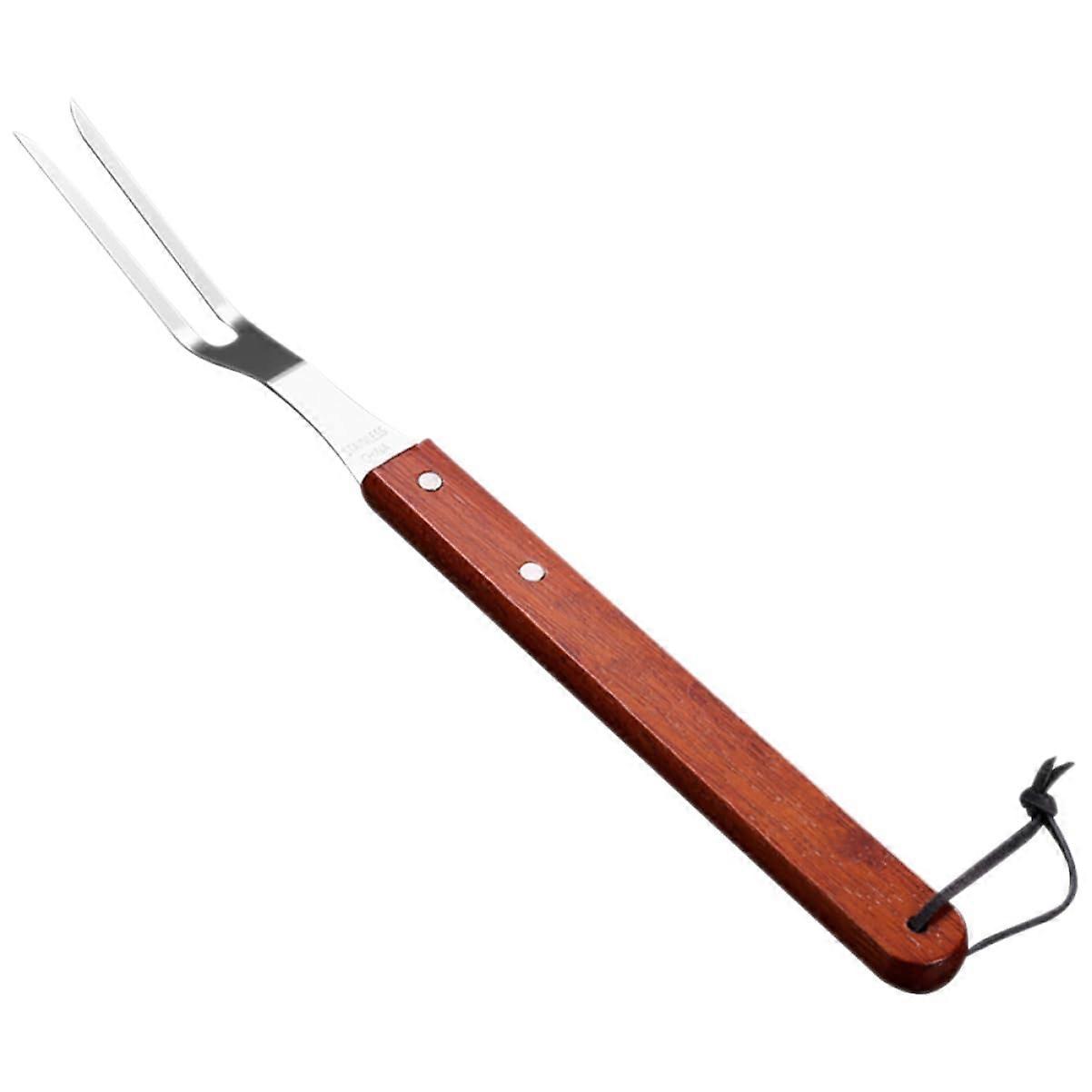 Barbecue Fork Meat Grill Rod Roasting Rod Meat Fork Carving Skewers