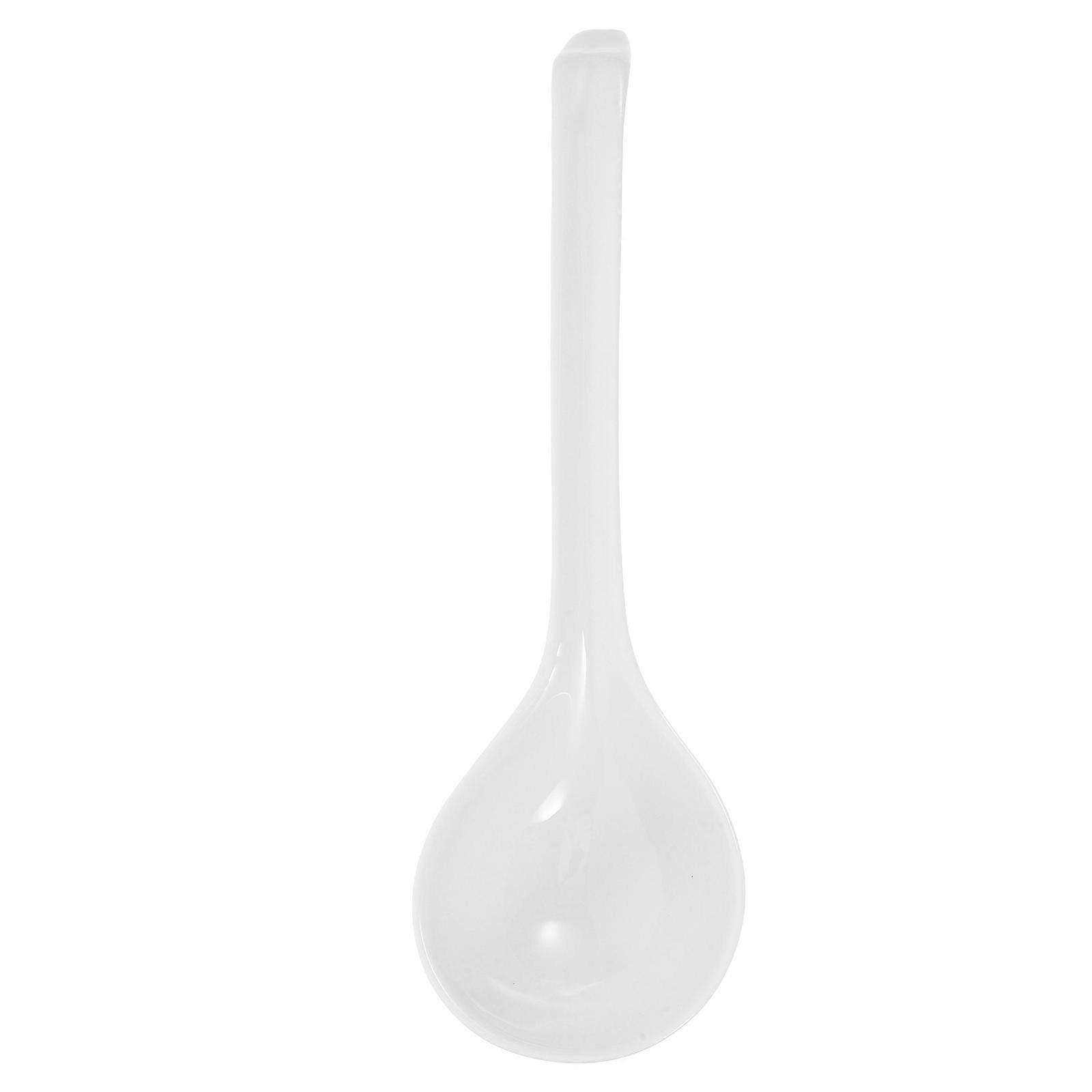 Japanese Soup Spoons For Cooking Utensil Porcelain Ergonomic Design 1Set