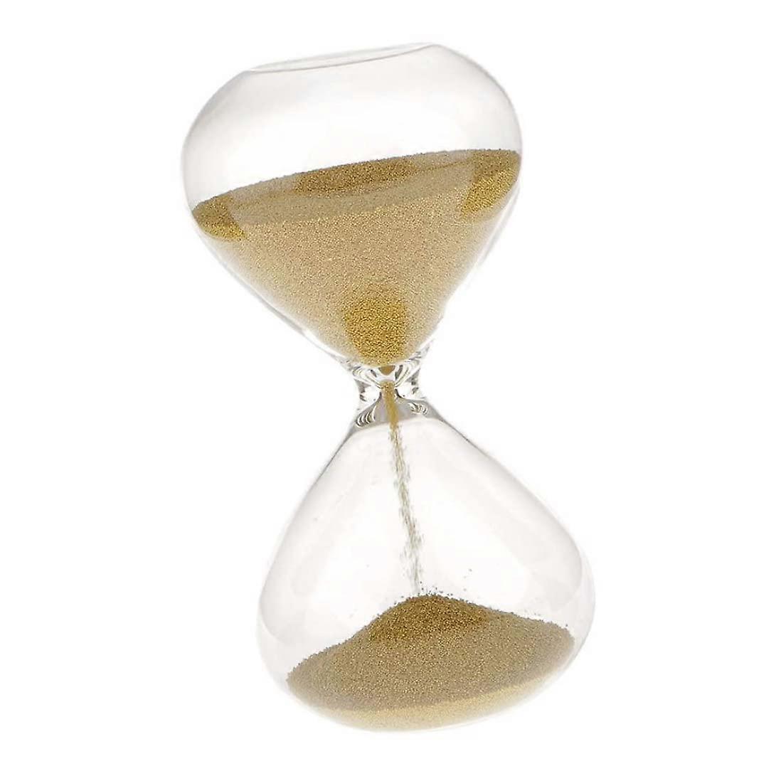 Golden Sand Sand Timer 3 Minute Sand Timer Glass Measures Home Desk Decor Timer Switch
