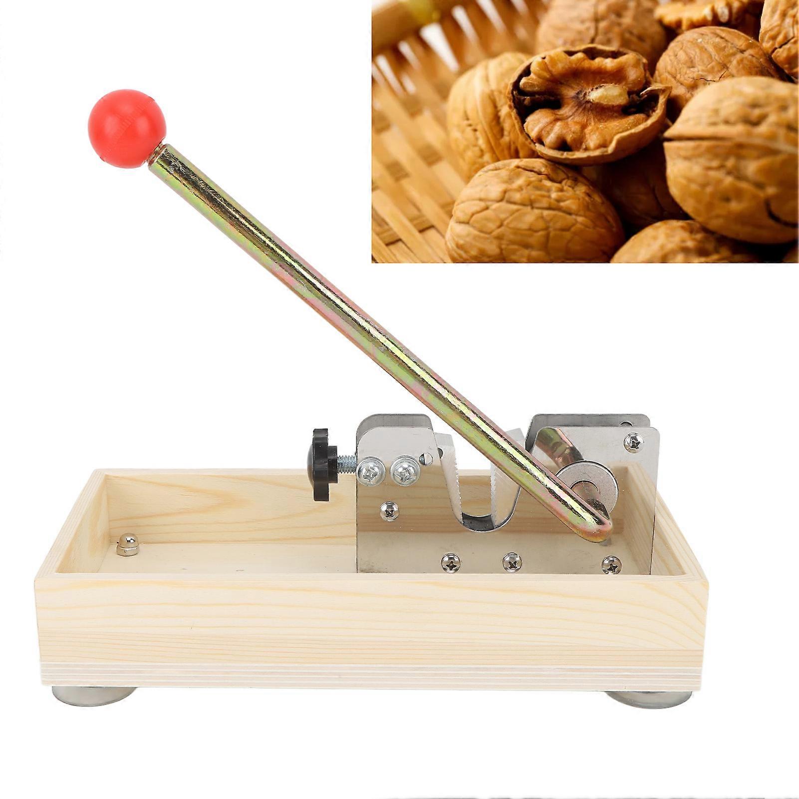 Nutcracker Nut Tongs Ergonomic Reusable Nut Cracker Opener Tool for Hazelnuts Almonds Chestnuts