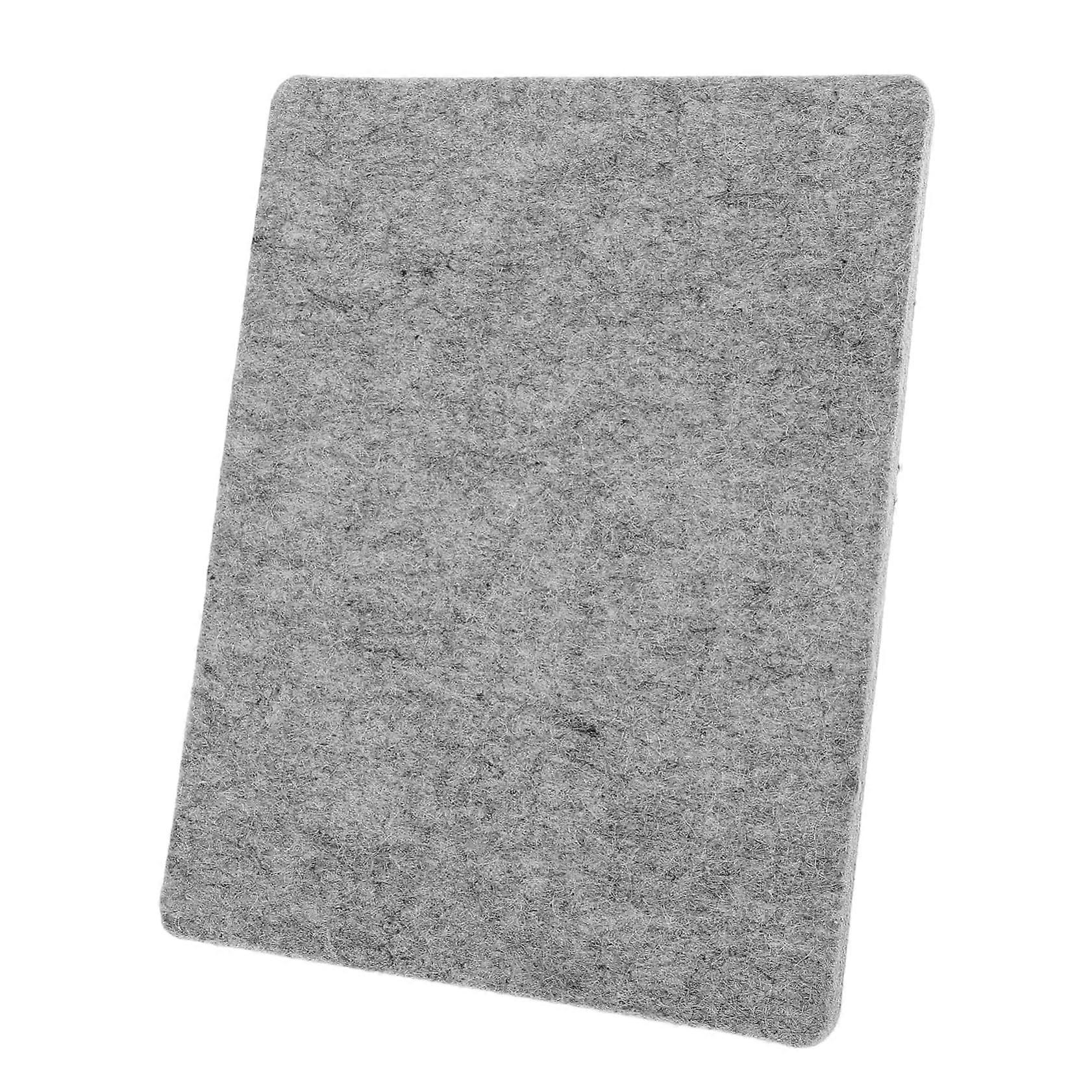 Ironing Mat Felt Fabric Grey Wool Ironing Board Cover Pad Sewing Mat Compatible with Standard Ironing Boards