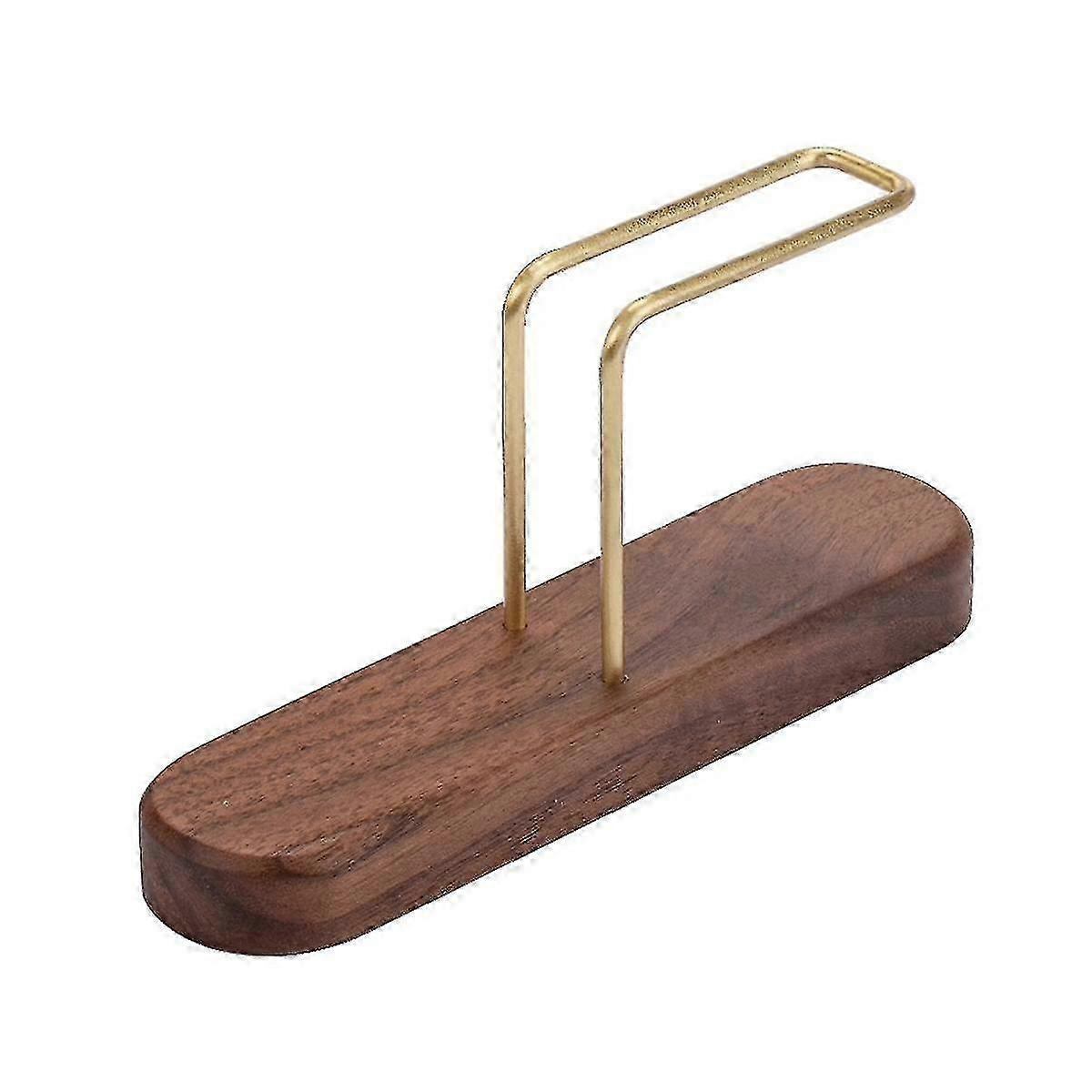 Universal Solid Wood Storage Box for Coffee Filter Paper with Dustproof Design